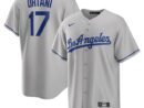 Shohei Ohtani Los Angeles Dodgers Nike Away Replica Player Jersey - Gray/Royal/White