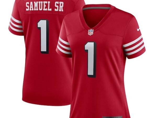 Deebo Samuel Sr San Francisco 49ers Nike Women's Alternate Game Jersey - Scarlet