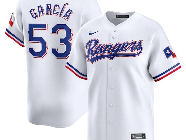 Adolis García Texas Rangers Nike Youth Home Limited Player Jersey - White