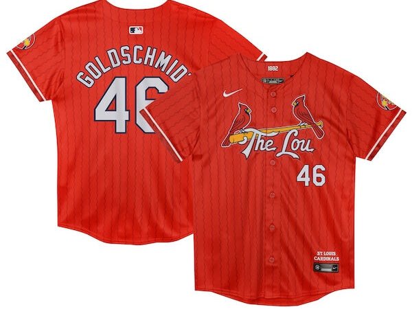 Paul Goldschmidt St. Louis Cardinals Nike Preschool 2024 City Connect Limited Player Jersey - Red