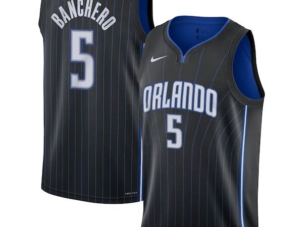Paolo Banchero Orlando Magic Nike Youth Swingman Jersey - Icon Edition - Black