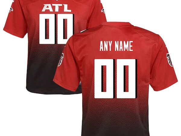 Atlanta Falcons Nike Youth Alternate Custom Game Jersey - Red
