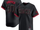 Ken Griffey Jr. Cincinnati Reds Nike City Connect Limited Player Jersey - Black