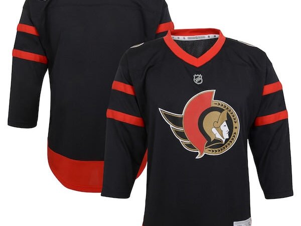 Ottawa Senators Preschool Replica Jersey - Black