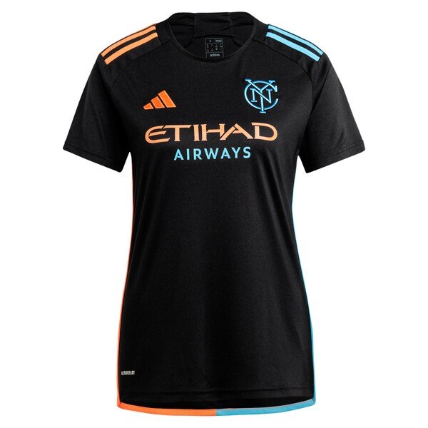Maximiliano Moralez New York City FC adidas Women's 2024 24/7 Kit Replica Player Jersey - Black
