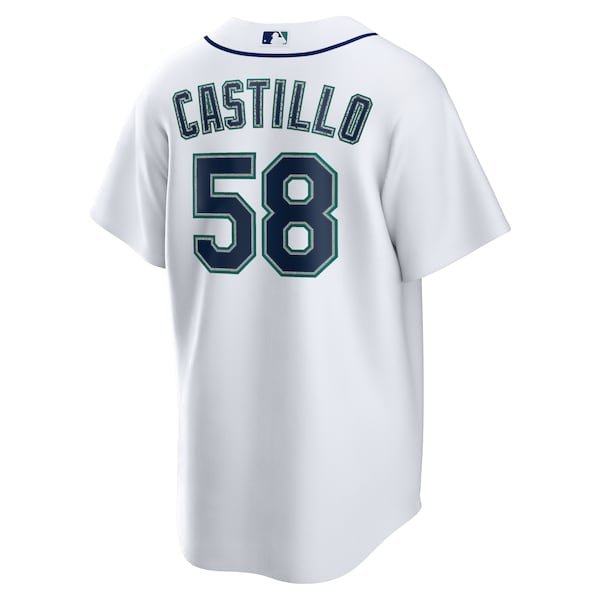 Luis Castillo Seattle Mariners Nike Home Replica Jersey - White