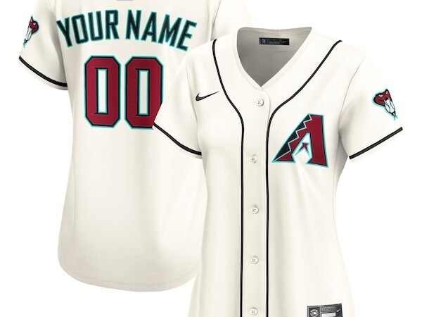 Arizona Diamondbacks Nike Women's Home Limited Custom Jersey - Cream