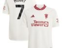 Mason Mount Manchester United adidas Youth 2023/24 Third Replica Player Jersey - White/Green