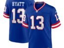 Jalin Hyatt New York Giants Nike Team Game Jersey -  Royal/White