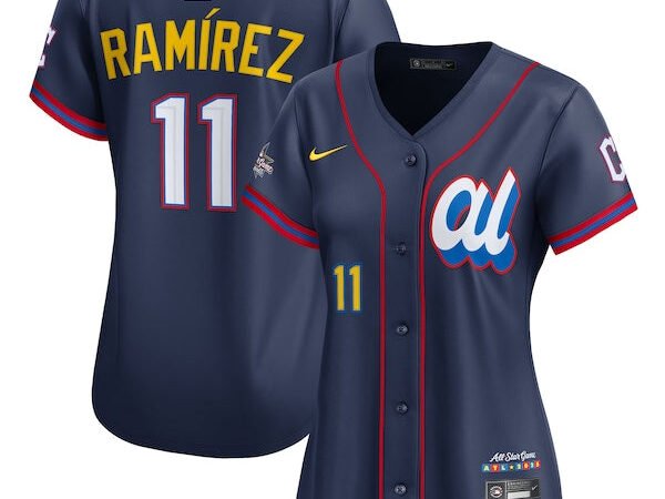 José Ramírez American League Nike Women's 2025 All-Star Edition Limited Player Jersey - Navy