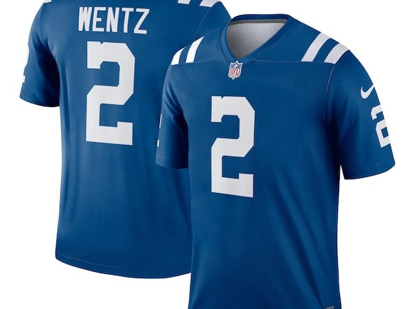 Carson Wentz Indianapolis Colts Nike Legend Jersey - Royal