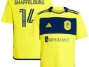 Jacob Shaffelburg Nashville SC adidas Youth 2024 The 615 Kit Replica Player Jersey - Yellow/Black