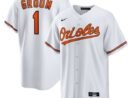 Baltimore Orioles Nike #1 Groom Home Replica Jersey - White