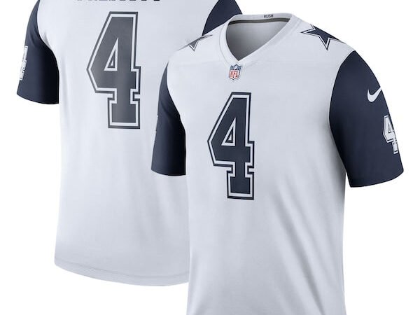 Dak Prescott Dallas Cowboys Nike Color Rush Legend Player Jersey - White