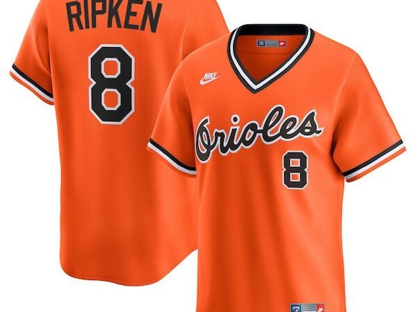 Cal Ripken Sr. Baltimore Orioles Nike Throwback Cooperstown Collection Limited Jersey - Orange