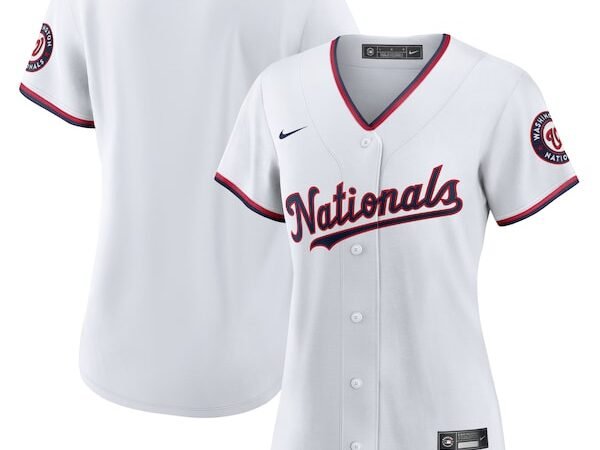 Washington Nationals Nike Women's Alternate Replica Team Jersey - White