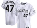 Cal Quantrill Colorado Rockies Nike Home Limited Player Jersey - White