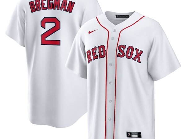 Alex Bregman Boston Red Sox Nike Home 1.0 Replica Player Jersey - White