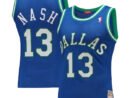 Steve Nash Dallas Mavericks Women's 1998/99 Hardwood Classics Swingman Jersey - Blue