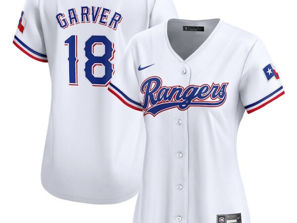 Mitch Garver Texas Rangers Nike Women's  Home Limited Player Jersey - White