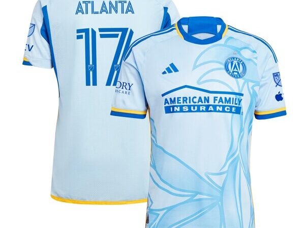 Atlanta United FC adidas 2024 The Resurgens Kit Authentic Jersey - Light Blue
