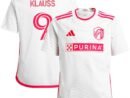 João Klauss St. Louis City SC adidas Youth 2024 The Confluence Kit Replica Player Jersey - White
