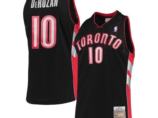 DeMar DeRozan Toronto Raptors 2001/02 Hardwood Classics Swingman Jersey - Black