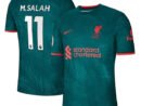 Mohamed Salah Liverpool Nike 2022/23 Third Authentic Player Jersey - Teal