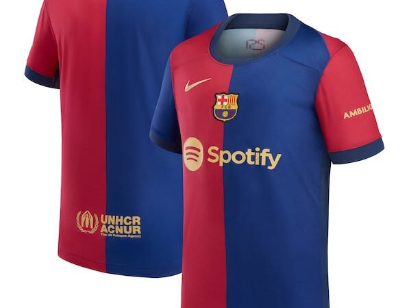 Barcelona Nike Youth 2024/25 Home Replica Jersey - Royal