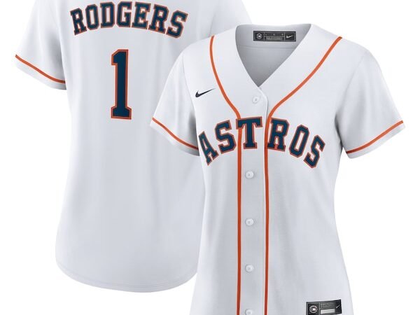Brendan Rodgers Houston Astros Nike Women's Home Replica Jersey - White