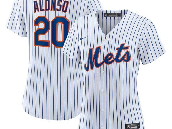 Pete Alonso New York Mets Nike Women's Home Replica Player Jersey - White