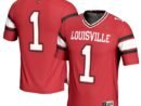 #1 Louisville Cardinals GameDay Greats Youth Football Jersey - Red/White/Black