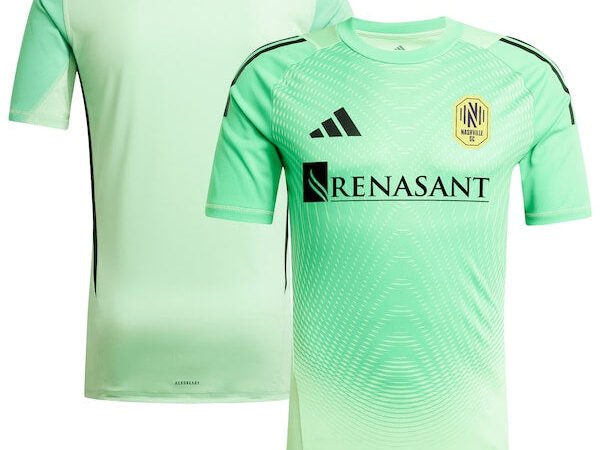 Nashville SC adidas 2025 Goalkeeper Jersey - Green
