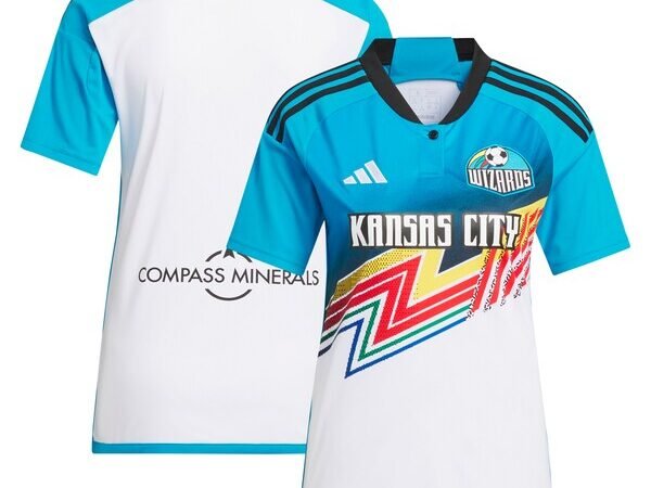 Sporting Kansas City adidas Women's 2024 Archive Replica Jersey - White