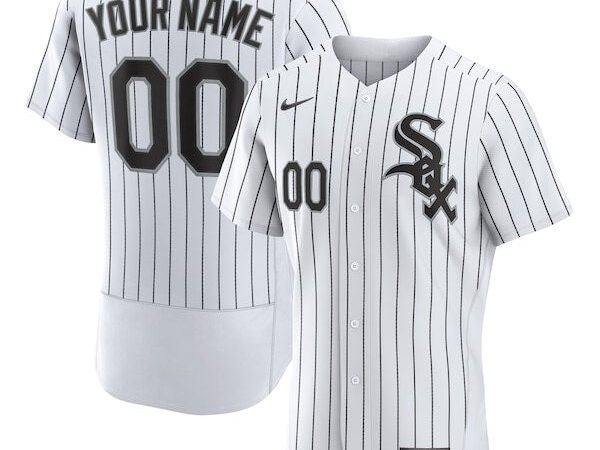Chicago White Sox Nike Home Authentic Custom Jersey - White