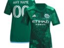 New York City FC adidas Women's 2024 The Parks Replica Custom Jersey - Green