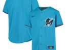 Miami Marlins Nike Youth Alternate Replica Team Jersey - Blue