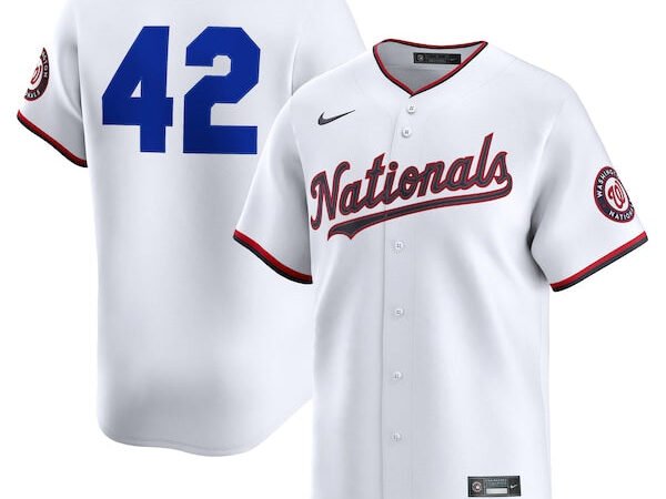 Washington Nationals Nike Home 2025 Jackie Robinson Day Limited Jersey – White