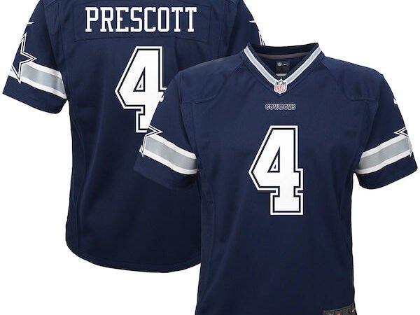 Dak Prescott Dallas Cowboys Nike Toddler Team Game Jersey - Navy