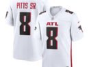 Kyle Pitts Sr. Atlanta Falcons Nike White  Game Jersey - White