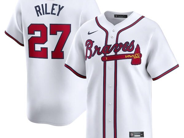 Austin Riley Atlanta Braves Nike Home Limited Player Jersey - White