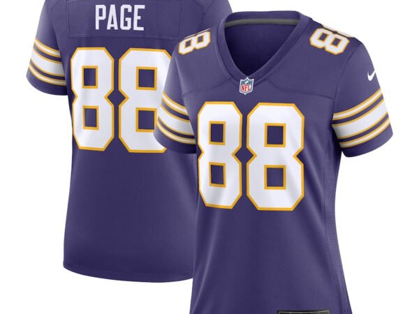 Alan Page Minnesota Vikings Nike Women's Classic Retired Player Jersey - Purple