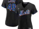 Jacob deGrom New York Mets Nike Women's 2022 Alternate Replica Player Jersey - Black