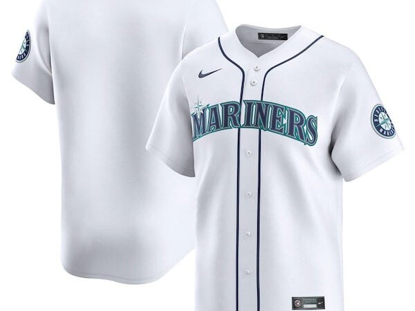 Seattle Mariners Nike Home Limited Jersey - White