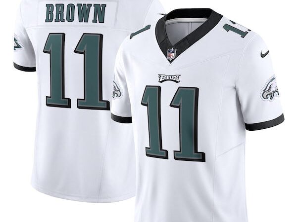 A.J. Brown Philadelphia Eagles Nike Vapor F.U.S.E. Limited Jersey - White