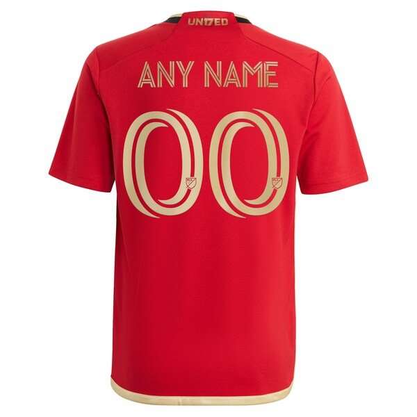Atlanta United FC adidas Youth 2024 The 17s' Kit Replica Custom Jersey - Black