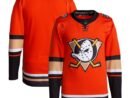 Anaheim Ducks adidas Men's Alternate Primegreen Authentic Blank Jersey - Orange