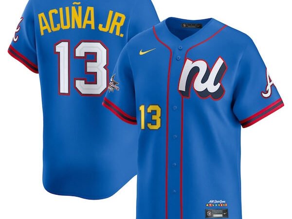 Ronald Acuña Jr. National League Nike 2025 All-Star Edition Limited Player Jersey - Blue