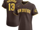 Manny Machado San Diego Padres Nike Road Elite Player Jersey - Brown