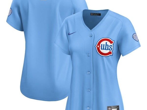 Chicago Cubs Nike Women's Alternate Limited Jersey - Light Blue
